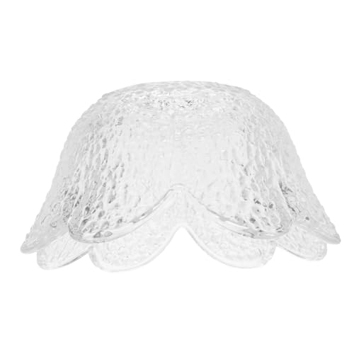 LIFKOME Glas Lampenschirm Ersatz Deckenleuchte Glas Lampenschirm Dekorativer Pendelleuchten Lampenabdeckung für Wohnzimmer Schlafzimmer Hotel Geeignet von LIFKOME