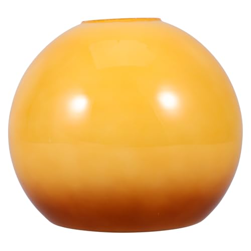 LIFKOME Glas Lampenschirm Ersatz Doppelöffnung Milchgelb Farbverlauf Kugelförmiger Lampenschirm Fassung Deckenleuchte Leuchtenschirm Robust Einfach zu Montieren LIFKOME Glas Lampenschirm Ersatz Doppelöffnung Milchgelb Farbverlauf Kugelförmiger Lampenschirm Fassung Deckenleuchte Leuchtenschirm Robust Einfach zu Montieren von LIFKOME