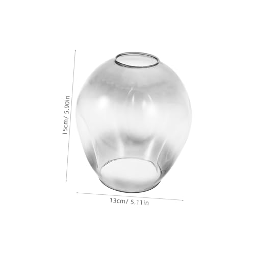 LIFKOME Glas Lampenschirm Ersatz Transparent Einfache Installation Langlebiger Globe Lamp Shade für Pendelleuchte Stilvolles Design für Wohnzimmer und Esszimmer LIFKOME Glas Lampenschirm Ersatz Transparent Einfache Installation Langlebiger Globe Lamp Shade für Pendelleuchte Stilvolles Design für Wohnzimmer und Esszimmer von LIFKOME