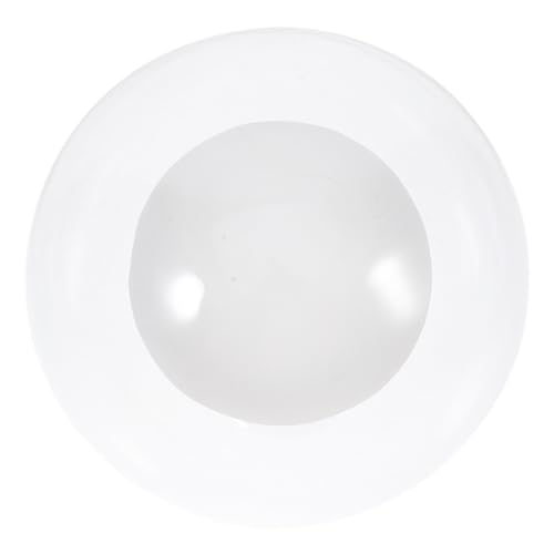 LIFKOME Glas Lampenschirm Kugel Mattiert Fassung Ersatz Lampenglas für Deckenleuchte Pendelleuchte Dekorativer Lampenschirm für Wohnraum von LIFKOME