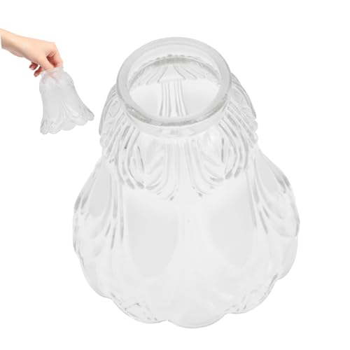 LIFKOME Glaslampenschirm Decke Transparent Schutzglas Lampenschirm Für Deckenleuchte Wandlampe Pendellampe Schraubsockel Robust Einfach Zu Montieren LIFKOME Glaslampenschirm Decke Transparent Schutzglas Lampenschirm Für Deckenleuchte Wandlampe Pendellampe Schraubsockel Robust Einfach Zu Montieren von LIFKOME