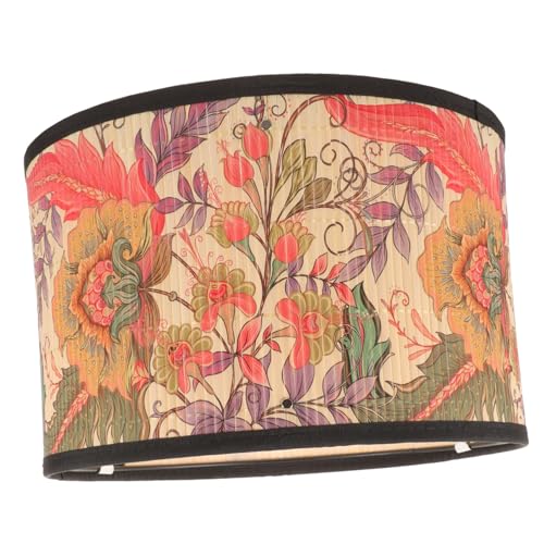 LIFKOME Grüner Pflanzenmuster Lampenschirm Deko Lampenschirm Deckenlampe Geflochten Stabil Einfache Montage Für Wohnzimmer Schlafzimmer Esszimmer Romantische Atmosphäre LIFKOME Grüner Pflanzenmuster Lampenschirm Deko Lampenschirm Deckenlampe Geflochten Stabil Einfache Montage Für Wohnzimmer Schlafzimmer Esszimmer Romantische Atmosphäre von LIFKOME