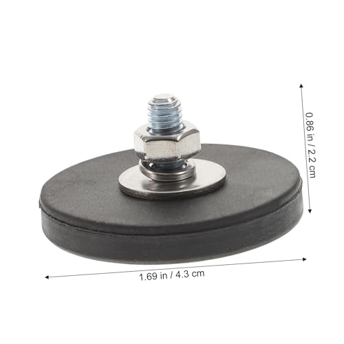 LIFKOME Gummierter Leistungsstarker Montage magnet mit Außengewinde Rutschfest und Kratzfest Magnetische Halterung für Lampen Kamera Gerätebefestigung Geeignet für Fahrzeug LIFKOME Gummierter Leistungsstarker Montage magnet mit Außengewinde Rutschfest und Kratzfest Magnetische Halterung für Lampen Kamera Gerätebefestigung Geeignet für Fahrzeug von LIFKOME