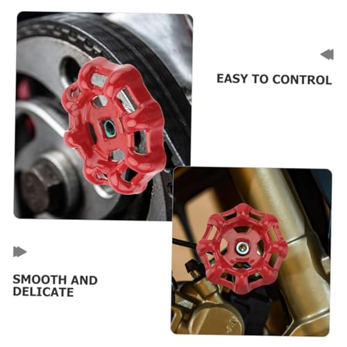 LIFKOME Gusseisen Ventil Handrad Wetterfest Korrosionsbeständig Komfortabler Griff für Außenwasserhähne Gartenschlauch Absperrventil Bedienung Einfach Langlebig von LIFKOME