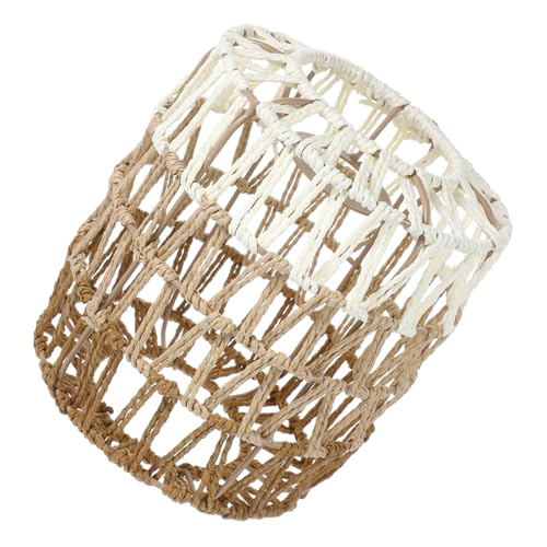 LIFKOME Handgefertigter Rattan Lampenschirm in Dreifarbiger Farbverlaufsoptik Rustikaler Deckenlampenschirm für Pendelleuchte Einzigartiges Gewebtes Design für Wohnzimmer Esszimmer Hotel LIFKOME Handgefertigter Rattan Lampenschirm in Dreifarbiger Farbverlaufsoptik Rustikaler Deckenlampenschirm für Pendelleuchte Einzigartiges Gewebtes Design für Wohnzimmer Esszimmer Hotel von LIFKOME