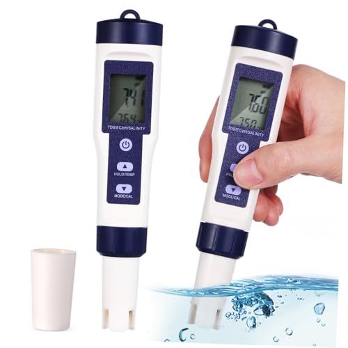 LIFKOME Handheld Wasserqualität Tester Digital Ph Ec Temperatur Messgerät Tragbar für Trinkwasser Pool Aquarium mit Hoher Genauigkeit und Einfacher Bedienung von LIFKOME