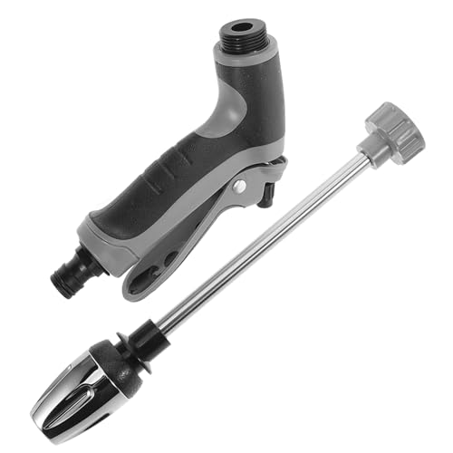 LIFKOME Hochdruck Wasserpistole aus Langlebiger Legierung mit Verstellbarem Wasserfluss Rutschfestem Ergonomischem Griff Vielseitig für Auto und Gartenreinigung Praktische Handbedienung von LIFKOME