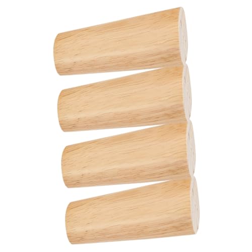 LIFKOME Holz Sofa Beine Möbelbeine aus Massivem Eichenholz Stabile Möbelbeine Ersatz für Sofa Tv Schrank Kommode Einfache Montage rutschfest und Langlebig von LIFKOME