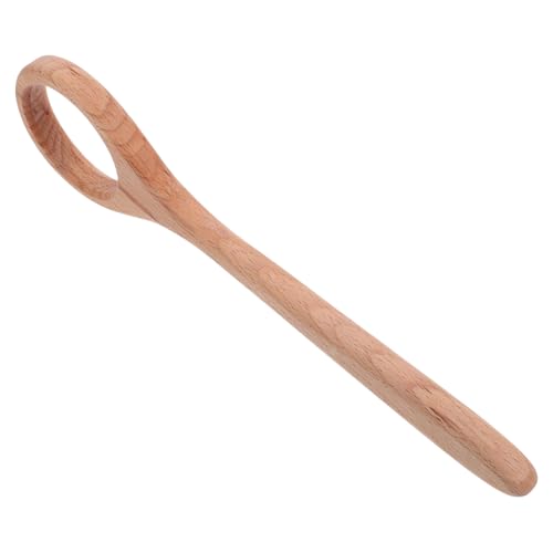 LIFKOME Holz teigrührer Ergonomisch Geformt Langlebig Vielseitig für Sauerteig und Brotbacken Küchenzubehör Holz Handmixer Teigmischer für Manuelles Backen von LIFKOME