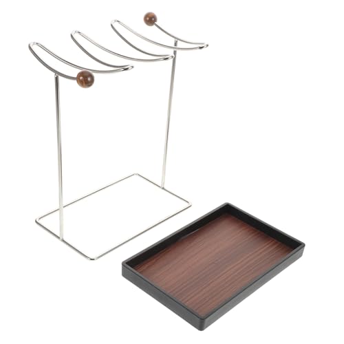 LIFKOME Holz und Metall Stielgläser Hängeregal Eleganter Aufbewahrungsschrank für Weingläser für Küche und Wohnzimmer LIFKOME Holz und Metall Stielgläser Hängeregal Eleganter Aufbewahrungsschrank für Weingläser für Küche und Wohnzimmer von LIFKOME