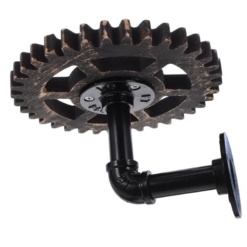 LIFKOME Industrial Pipe Wall Mount Shelf Vintage Distressed Finish Retro Charm Rustikales Eisen Regal Für Wohnzimmer Küche Badezimmer von LIFKOME
