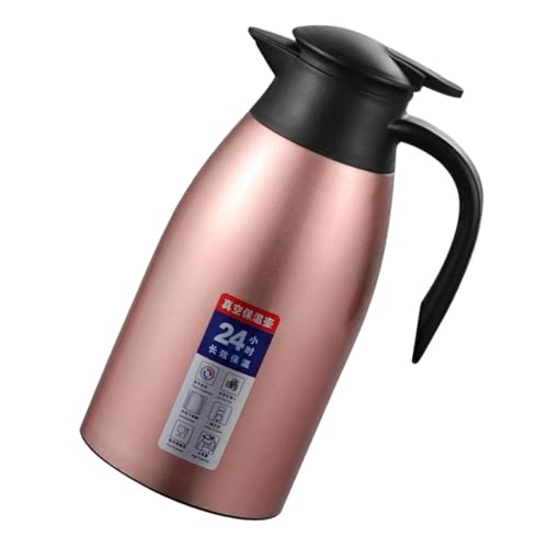 LIFKOME Kaffeetasse Isolierte Kaffeekaraffe Teekaraffe kaffeekanne wasserkocher Camping Wasserkocher Camping-Wasserflasche Mini-Isolierkessel handhaben heiße Teekanne Krug Büro von LIFKOME