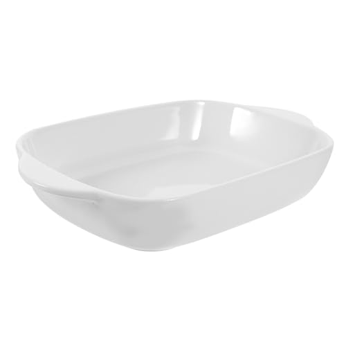 LIFKOME Keramik Backblech mit Doppelgriffen Vielseitig als Auflaufform Salatteller und Kuchenplatte Hitzebeständig Leicht zu Reinigen Geeignet für Küche Esszimmer und Wohnzimmer Weiß LIFKOME Keramik Backblech mit Doppelgriffen Vielseitig als Auflaufform Salatteller und Kuchenplatte Hitzebeständig Leicht zu Reinigen Geeignet für Küche Esszimmer und Wohnzimmer Weiß von LIFKOME
