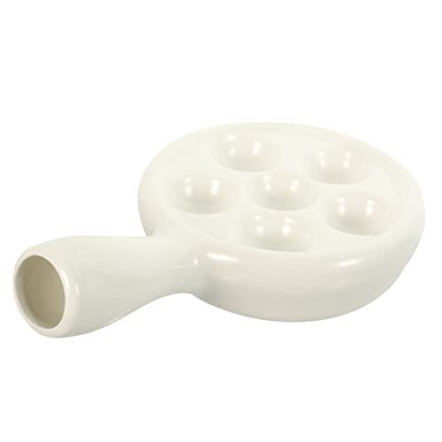 LIFKOME Keramik Escargot Teller mit Ergonomischem Griff Hitzebeständig und Rutschfest Backform für Schnecken Muscheln und Meeresfrüchte für Familiengerichte und Ofenbacken LIFKOME Keramik Escargot Teller mit Ergonomischem Griff Hitzebeständig und Rutschfest Backform für Schnecken Muscheln und Meeresfrüchte für Familiengerichte und Ofenbacken von LIFKOME