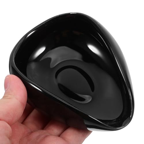 LIFKOME Keramik Kaffeebohnen Dosierplatte Stabiler Boden Schaufelartig Designte Bohnenwaage für Kaffee Bar Professionell und Zuhause Vielseitiges Bohnen Lebensmittel Tablett Schwarz LIFKOME Keramik Kaffeebohnen Dosierplatte Stabiler Boden Schaufelartig Designte Bohnenwaage für Kaffee Bar Professionell und Zuhause Vielseitiges Bohnen Lebensmittel Tablett Schwarz von LIFKOME