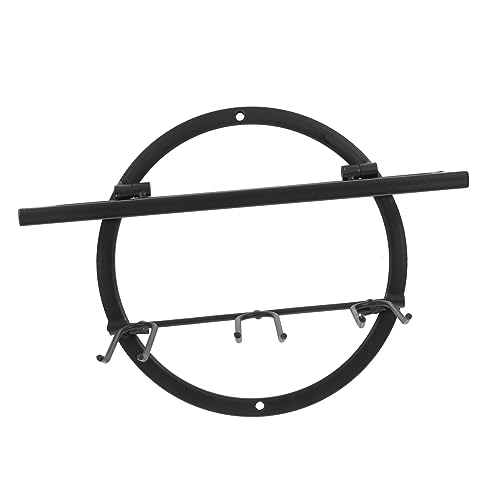 LIFKOME Klappbarer Wand Weinflaschenhalter aus Robustem Platzsparendes Weinregal für Küchen Modernes Design für Sichere Aufbewahrung von Weingläsern und Flaschen für Zuhause und Bar von LIFKOME