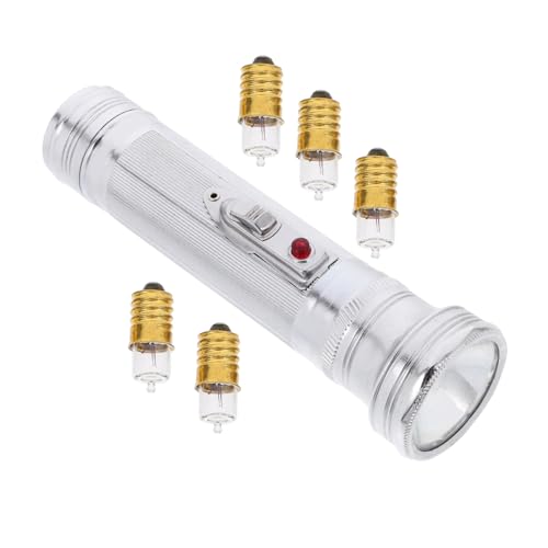 LIFKOME Kleine Retro LED Taschenlampe aus Robustem Metall Verstellbare Helligkeit Tragbar und Leicht für Camping Wandern und Notfälle Handliche Vintage Outdoor Lampe LIFKOME Kleine Retro LED Taschenlampe aus Robustem Metall Verstellbare Helligkeit Tragbar und Leicht für Camping Wandern und Notfälle Handliche Vintage Outdoor Lampe von LIFKOME