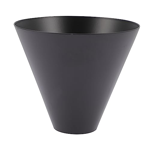 LIFKOME Kleiner Lampenschirm Metall Runder Konischer Kerzen Wärmer Lampenschirm Schwarzer DIY Ersatzschirm für Tischlampen Dekorativer Schutz für Aromalampen und Schmelzwachslampen LIFKOME Kleiner Lampenschirm Metall Runder Konischer Kerzen Wärmer Lampenschirm Schwarzer DIY Ersatzschirm für Tischlampen Dekorativer Schutz für Aromalampen und Schmelzwachslampen von LIFKOME