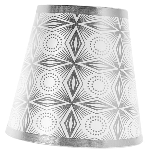LIFKOME Kleiner Lampenschirm aus Stoff mit Elegantem Vintage muster Stilvoller Lampenschirm für Tisch Deckenleuchten Dekorative Lichtabdeckung für Wohnzimmer und Schlafzimmer LIFKOME Kleiner Lampenschirm aus Stoff mit Elegantem Vintage muster Stilvoller Lampenschirm für Tisch Deckenleuchten Dekorative Lichtabdeckung für Wohnzimmer und Schlafzimmer von LIFKOME