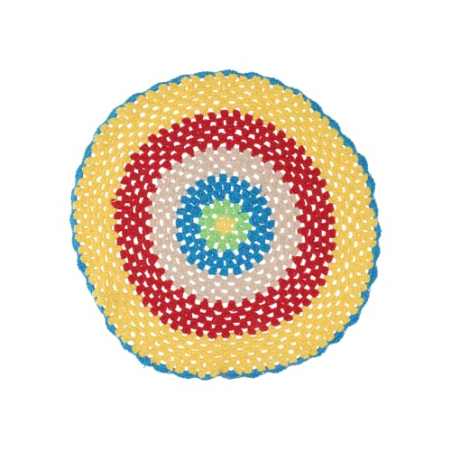 LIFKOME Küchenmatte Aus Baumwolle Hitzebeständiges Tischset Für Lebensmittel Esszimmermatte Runder Form Baumwollmatte Als Küchenunterlage Bunt LIFKOME Küchenmatte Aus Baumwolle Hitzebeständiges Tischset Für Lebensmittel Esszimmermatte Runder Form Baumwollmatte Als Küchenunterlage Bunt von LIFKOME
