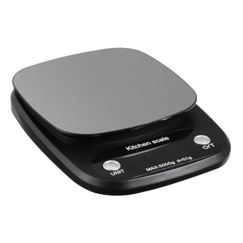 LIFKOME Küchenwaage aus Digitale Präzisionswaage mit LCD Display Leicht und Einfach zu Bedienen für Backen und Kochen Schwarz ohne Batterien LIFKOME Küchenwaage aus Digitale Präzisionswaage mit LCD Display Leicht und Einfach zu Bedienen für Backen und Kochen Schwarz ohne Batterien von LIFKOME