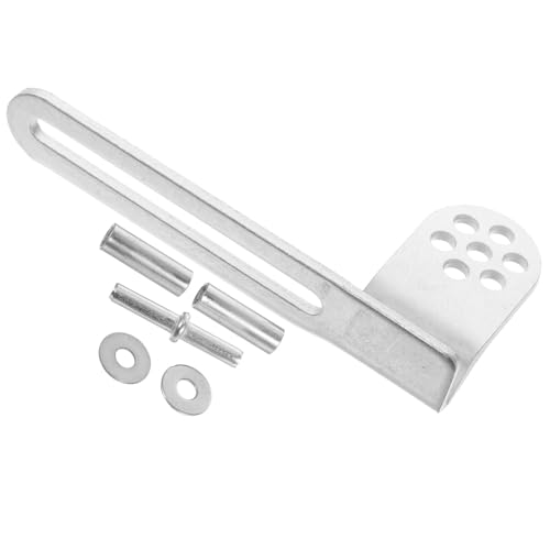 LIFKOME Kühlschrank Türscharnier Ersatzset Polierter Edelstahl Sanft Schließend Geräuscharm Passend für Gefrierschrank Kühlschranktüren Einfache Montage Langlebig und Flexibel von LIFKOME