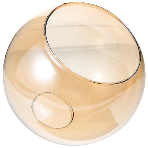 LIFKOME Kugelförmiger Glas-Lampenschirm Licht-Kronleuchter -Lampenschirm Kronleuchter-Lampenschirm Ersatz-Lichtschirm Kronleuchter-Lampenschirm Wandleuchte Lampenschirm von LIFKOME