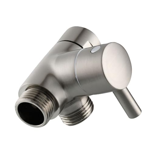 LIFKOME Kupfer Duscharm Verteiler Umschaltventil mit Drehgelenk Rostbeständig Einfache Montage für Handbrause und Duschkopf Geeignet für Badewannen Waschbeckenarmaturen von LIFKOME