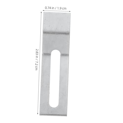 LIFKOME Kupfer eisen Spülbecken Befestigungsclips Stabile Unterbau waschtisch Halterungen Rostfreie Montageklammern Einfache Installation ohne Werkzeug Geeignet für Küchen Badspülen von LIFKOME