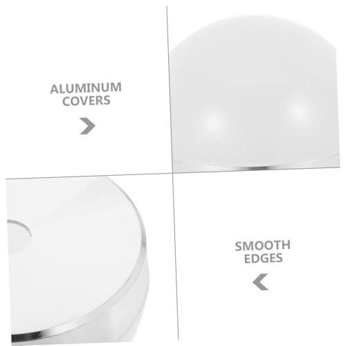 LIFKOME LED Lampenschirm PC Halbrund Diffusor Anti fog Schutz für LED Glühbirnen Klare Lichtqualität Langlebig Einfach zu Reinigen Geeignet für Wohn Gewerberäume von LIFKOME
