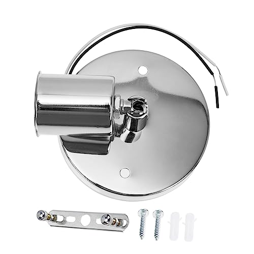 LIFKOME Lampenfassung aus Hitzebeständigem Keramik Drehbar Lampenhalter Sockel Wandlichtbasis Kompatibel mit Glühbirnen für Restaurant Büro Zuhause von LIFKOME