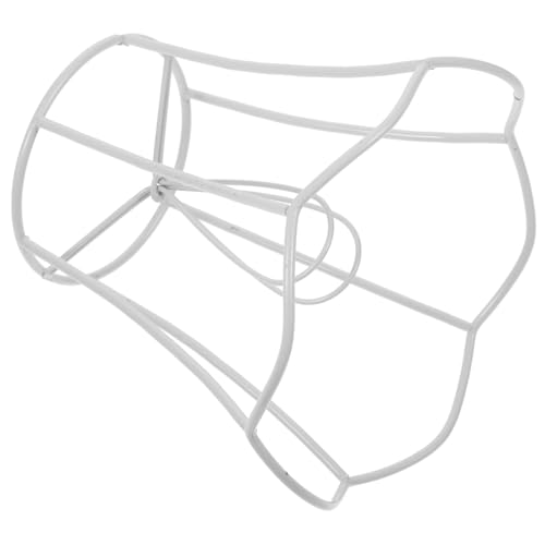 LIFKOME Lampenschirm Gestell Tischlampe Metall Lampenschirmrahmen DIY Lampenschirm Ersatz Kompatibel mit Pendelleuchten Einfach zu Montieren Für Zuhause und Hotel von LIFKOME