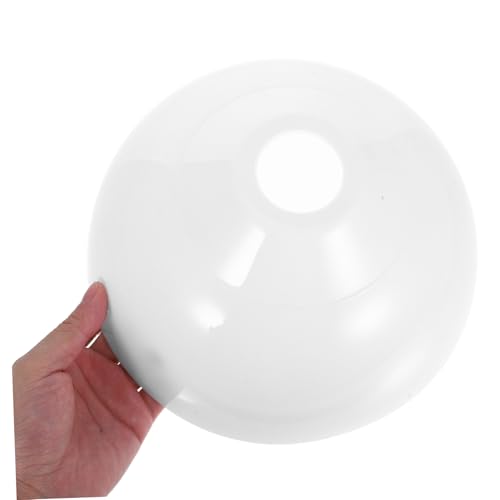 LIFKOME Lampenschirm Kunststoff Weiß Dome Deckenlampe Abdeckung Gleichmäßige Lichtstreuung Langlebiges Pp material Vielseitig für Schlafzimmer Wohnzimmer Einfache Reinigung von LIFKOME