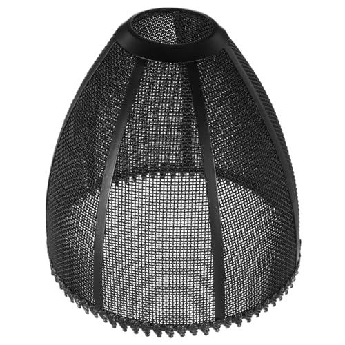 LIFKOME Lampenschirm Pendelleuchte Abdeckung Konischer Lampenschirm für Hängelampe Schwarz Robustes Eisengeflecht Dekorative Beleuchtung für Wohnzimmer und Restaurant LIFKOME Lampenschirm Pendelleuchte Abdeckung Konischer Lampenschirm für Hängelampe Schwarz Robustes Eisengeflecht Dekorative Beleuchtung für Wohnzimmer und Restaurant von LIFKOME