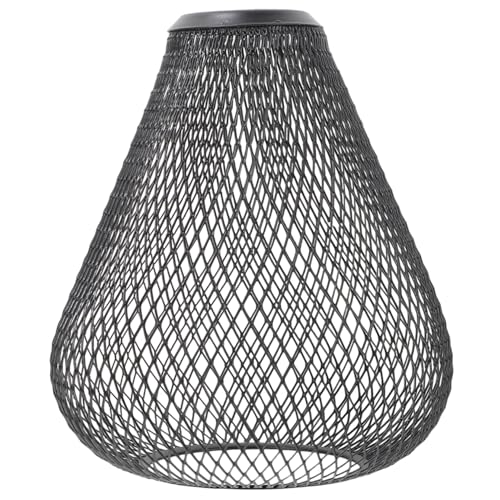 LIFKOME Lampenschirm Wassertröpfchenform Hängelampe Lampenschirm Ersatz Deckenleuchte Vintage Stil Schwarz für Esszimmer Wohnzimmer Schlafzimmer LIFKOME Lampenschirm Wassertröpfchenform Hängelampe Lampenschirm Ersatz Deckenleuchte Vintage Stil Schwarz für Esszimmer Wohnzimmer Schlafzimmer von LIFKOME