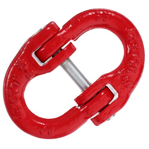 LIFKOME Legierter Stahl Kettenverbinder Tonnen Traglast Anschlagkette Verbindungsglied mit Sicherungsstift für Kran Hebegurte Schleppkupplung Vielseitig Einsetzbar LIFKOME Legierter Stahl Kettenverbinder Tonnen Traglast Anschlagkette Verbindungsglied mit Sicherungsstift für Kran Hebegurte Schleppkupplung Vielseitig Einsetzbar von LIFKOME