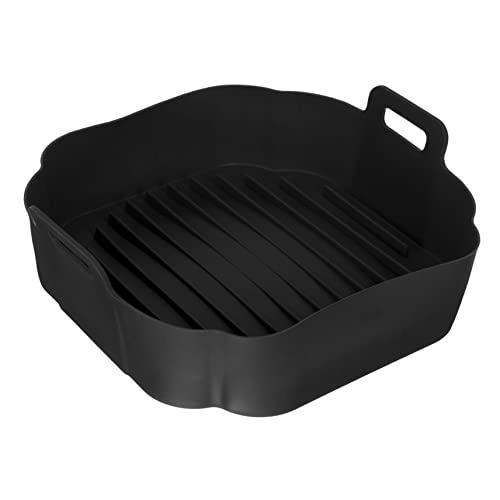 LIFKOME Luftfritteuse Silikon Liner Wiederverwendbar Backform für Heißluftfritteusen Rutschfest für Gleichmäßige Wärmeverteilung Einfach zu Reinigen Schützt vor Anhaften LIFKOME Luftfritteuse Silikon Liner Wiederverwendbar Backform für Heißluftfritteusen Rutschfest für Gleichmäßige Wärmeverteilung Einfach zu Reinigen Schützt vor Anhaften von LIFKOME