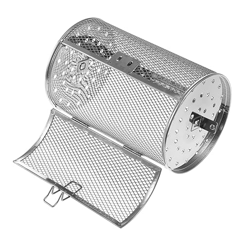 LIFKOME Luftfritteusen Rotisserie Korb aus Universelles Grillzubehör für Heißluftfritteusen und Backöfen Silber für Trockenfrüchte und Einfache LIFKOME Luftfritteusen Rotisserie Korb aus Universelles Grillzubehör für Heißluftfritteusen und Backöfen Silber für Trockenfrüchte und Einfache von LIFKOME