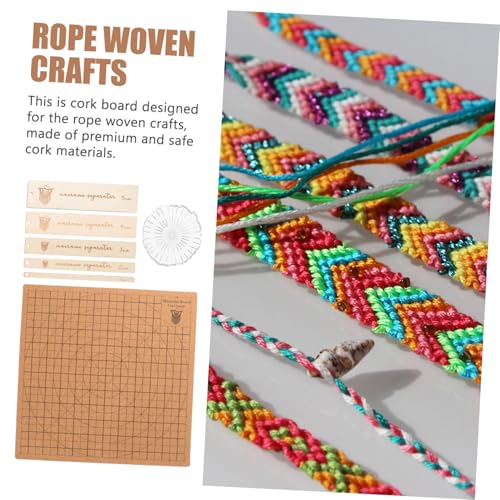 LIFKOME Makramee Kork Pinnwand DIY Zubehör Pins Hilfslinealen Tragbares Flechtbrett für Anfänger Knotentechnik Bastelprojekte LIFKOME Makramee Kork Pinnwand DIY Zubehör Pins Hilfslinealen Tragbares Flechtbrett für Anfänger Knotentechnik Bastelprojekte von LIFKOME
