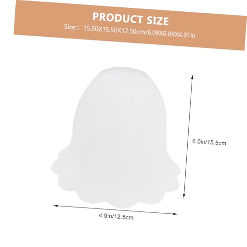 LIFKOME Mattiertes Glas Lampenschirm Blütenform Schraubfassung Lampenabdeckung für Pendel Wandleuchte Langlebig Einfach zu Montieren Staubschutz Elegantes Design LIFKOME Mattiertes Glas Lampenschirm Blütenform Schraubfassung Lampenabdeckung für Pendel Wandleuchte Langlebig Einfach zu Montieren Staubschutz Elegantes Design von LIFKOME