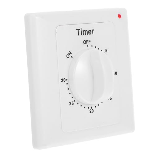 LIFKOME Mechanische Zeitschaltuhr für Innenbereich Elektronische Zeitschaltuhr mit Countdown Funktion Vielseitiger Timer für Steckdosen und Haushaltsgeräte Einfache Installation LIFKOME Mechanische Zeitschaltuhr für Innenbereich Elektronische Zeitschaltuhr mit Countdown Funktion Vielseitiger Timer für Steckdosen und Haushaltsgeräte Einfache Installation von LIFKOME