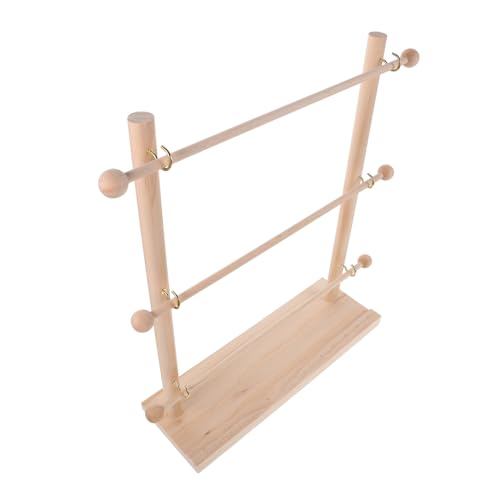 LIFKOME Mehrschichtiger Holz Spulenhalter für Garnrollen Nähfaden Regal mit Glatter Oberfläche Sicherer Kanten für Bastler Floristen und Professionelle Näher Platzsparend und Vielseitig LIFKOME Mehrschichtiger Holz Spulenhalter für Garnrollen Nähfaden Regal mit Glatter Oberfläche Sicherer Kanten für Bastler Floristen und Professionelle Näher Platzsparend und Vielseitig von LIFKOME