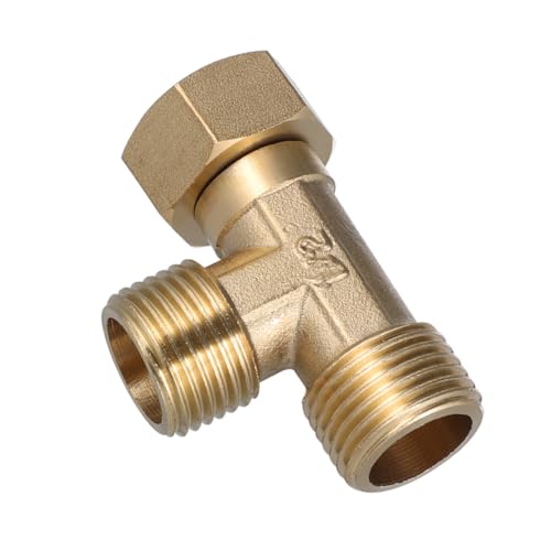 LIFKOME Messing mit Dichtung Langlebiger Dreiwege Verteiler für Wasserpumpe und Warmwassergeräte Korrosionsbeständiger Kupfer Adapter für Sanitär und Heizungsinstallationen LIFKOME Messing mit Dichtung Langlebiger Dreiwege Verteiler für Wasserpumpe und Warmwassergeräte Korrosionsbeständiger Kupfer Adapter für Sanitär und Heizungsinstallationen von LIFKOME