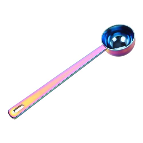 LIFKOME Messlöffel mit Langem Griff Kaffeelöffel zum Abmessen von Tee und Milchpulver Multifunktional für Verschiedene Trockene Zutaten Rostfrei und Leicht zu Reinigen von LIFKOME