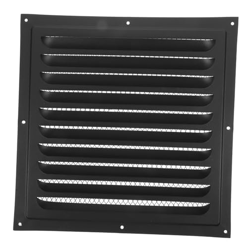 LIFKOME Metall Lüftungsgitter für Außenwand Wetterfeste Entlüftungsabdeckung mit Netz Louvered Design für Dachbodenbelüftung und Luftzirkulation Einfache Montage Schwarz LIFKOME Metall Lüftungsgitter für Außenwand Wetterfeste Entlüftungsabdeckung mit Netz Louvered Design für Dachbodenbelüftung und Luftzirkulation Einfache Montage Schwarz von LIFKOME