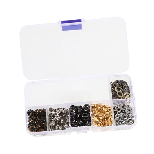 LIFKOME Metall Ösen Farben mit Werkzeug und Aufbewahrungsbox Langlebige Hohle Kupfer Ösen für Kleidung Taschen Schuhe DIY Reparatur LIFKOME Metall Ösen Farben mit Werkzeug und Aufbewahrungsbox Langlebige Hohle Kupfer Ösen für Kleidung Taschen Schuhe DIY Reparatur von LIFKOME