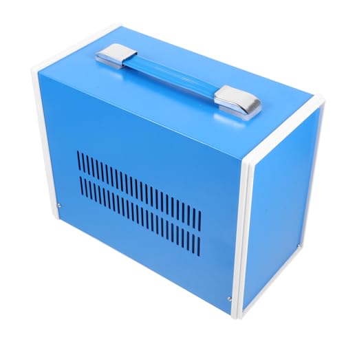 LIFKOME Metallgehäuse Projektbox Elektronische Abzweigdose mit Quadratischem Lüftungsloch für Innen Außen Wandmontage Vielseitig für Wohn Gewerbe Anwendungen Robust und Installieren von LIFKOME