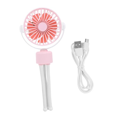 LIFKOME Mini Handventilator mit Flexiblem Stativ USB Wiederaufladbarer Kinderwagenventilator für Camping Leise Tragbar für Unterwegs LIFKOME Mini Handventilator mit Flexiblem Stativ USB Wiederaufladbarer Kinderwagenventilator für Camping Leise Tragbar für Unterwegs von LIFKOME