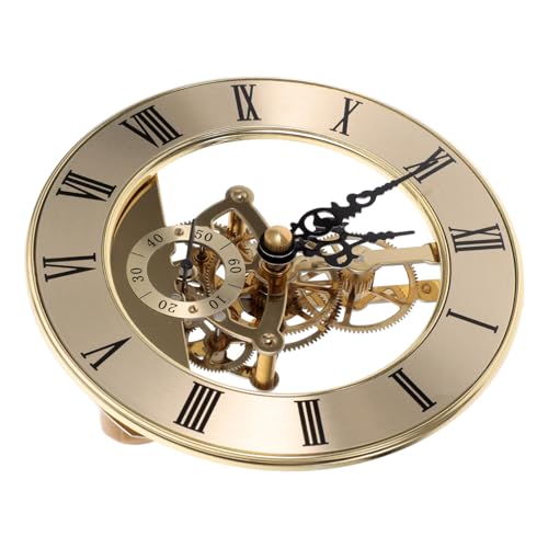 LIFKOME Minimalistisches Wanduhr Uhrwerk Metall Skelett Mechanismus mit Geräuscharmem Modernem Design Einfache Installation Geeignet für DIY Uhren und Wohnraumdekoration von LIFKOME