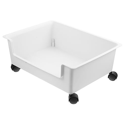 LIFKOME Mobiler Bücheraufbewahrungskasten mit Stabiles Bücherregal für Schüler und Studenten Praktischer Schreibtisch Organizer Glatte Oberfläche Robustes Design für Klassenzimmer und von LIFKOME